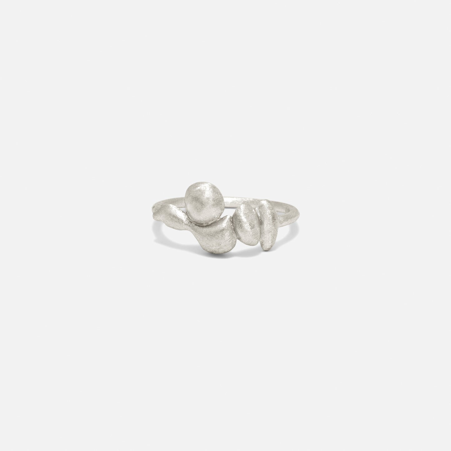 bobble ring silver