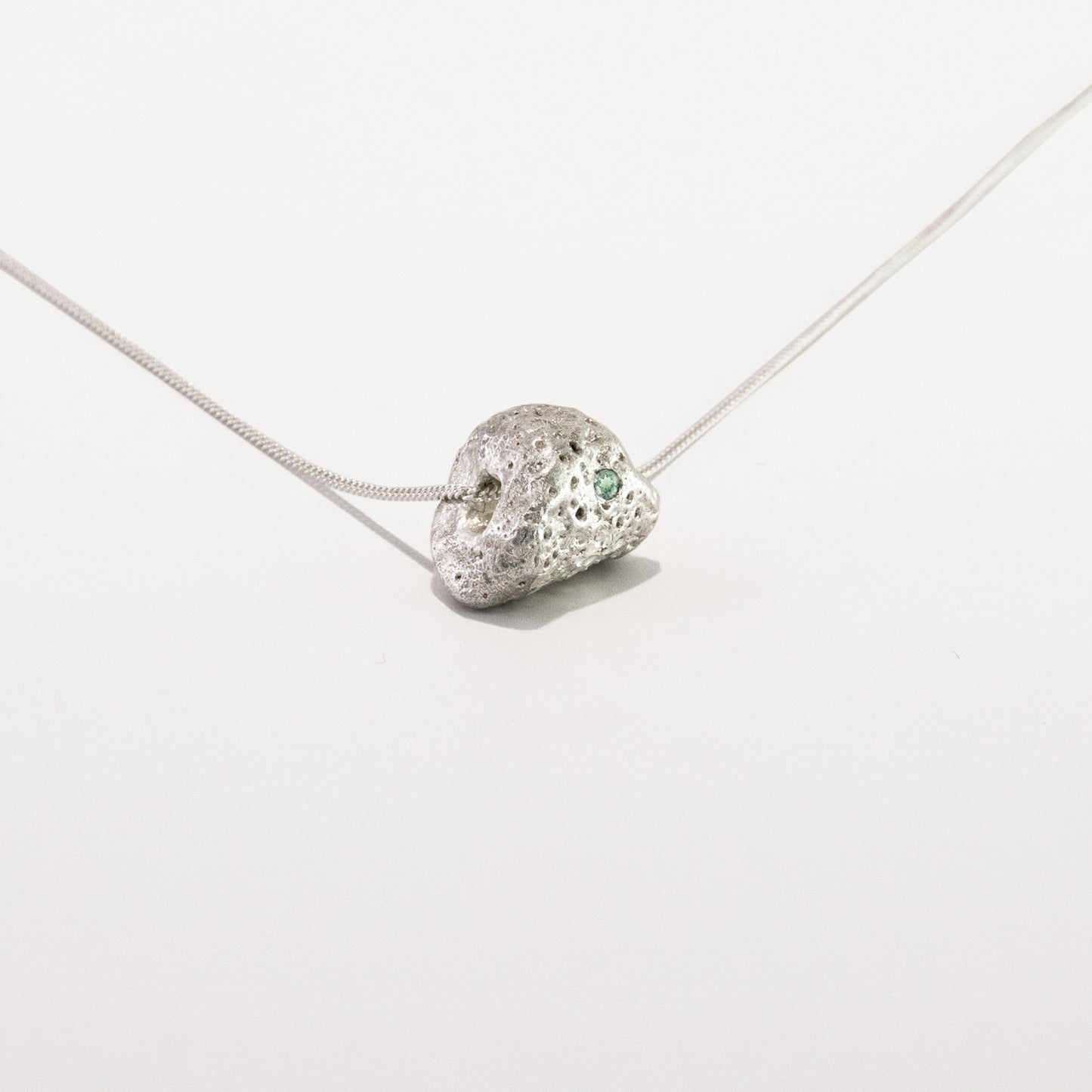 coral gem necklace