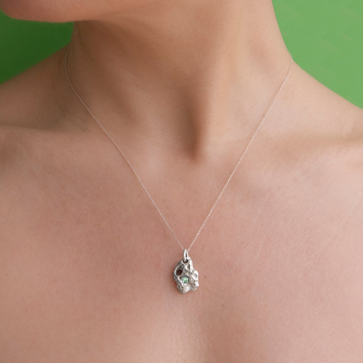 tufa gem pendant magic green