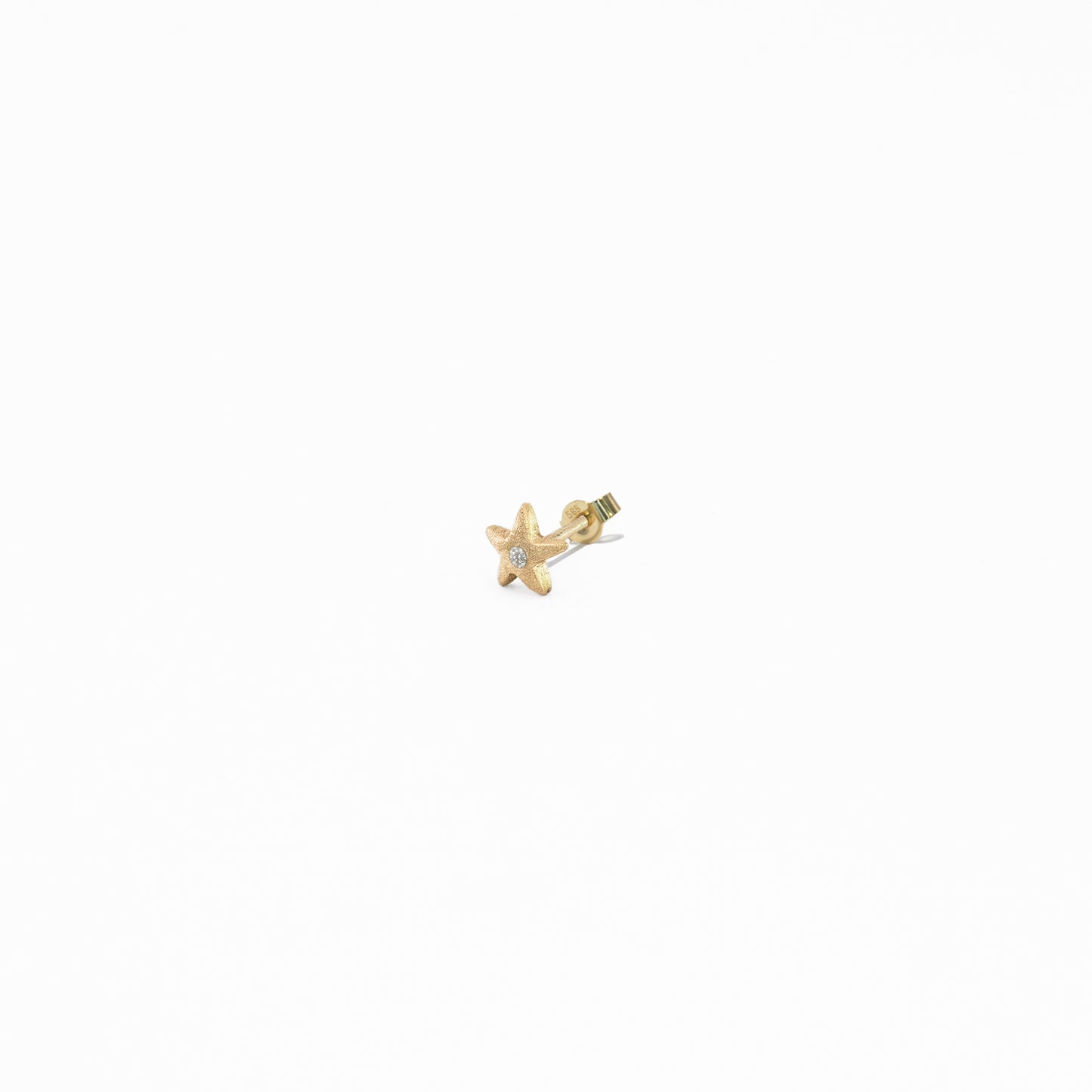 twinkly star stud gold