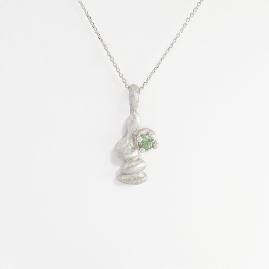 bobbles gem necklace