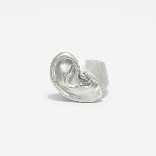 ear ring with piercing